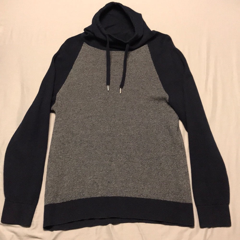 Navy Blue Express turtleneck sweater